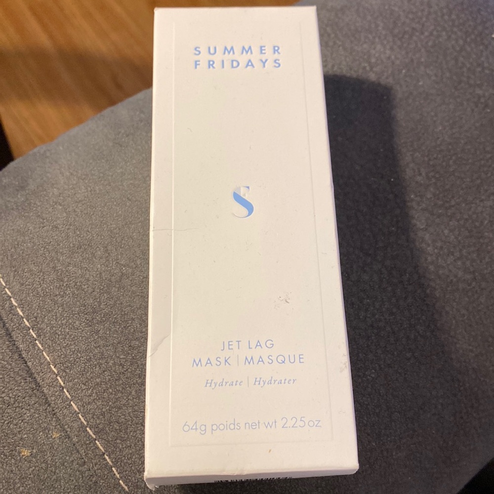 Summer fridays jet lag mask